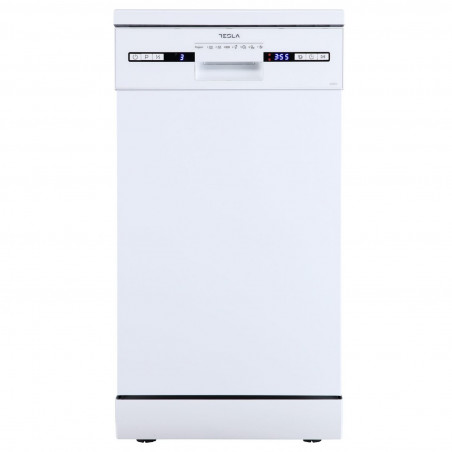 Masina de spalat vase Tesla WD461M, 44,8 cm, 9 seturi, 7 programe, Pornire inarziata, Incarcare la jumatate, Alb