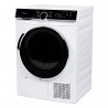 Uscator de rufe Tesla WT8H92M, 8 kg, 12 programe, Condensare cu pompa de caldura, LED, Protectie copii, Mod noapte, Alb/Negru