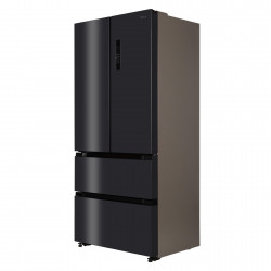Хладилник с фризер Tesla RF5200FMAE, 250W, 516 л, Охлаждане с метална плоча, Радарен сензор, Multi-air охлаждане, Инвертор, Тъмен инокс
