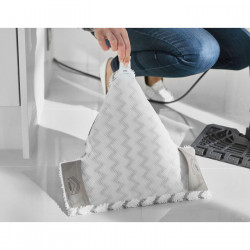 Καθαριστής ατμού Shark S6005EU, 1200W, 0,5 l, 2 ρυθμίσεις, τεχνολογία Klick'n Flip, Steam Blaster, μαξιλαράκια Dirt Grip, Λευκό/γκρι