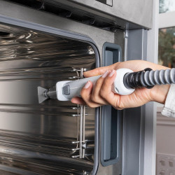 Καθαριστής ατμού Shark S6005EU, 1200W, 0,5 l, 2 ρυθμίσεις, τεχνολογία Klick'n Flip, Steam Blaster, μαξιλαράκια Dirt Grip, Λευκό/γκρι