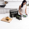 Ninja AF451EU Διπλή φριτέζα ζεστού αέρα, 2470W, 9,5L, 6 προγράμματα, ανεξάρτητες ζώνες, συγχρονισμός, μαύρο χρώμα