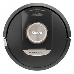Прахосмукачка робот Shark PowerDetect RV2820VEEU, 0.3 л, 360 LiDAR, Автономия до 110 мин, DirtDetect, Черен