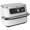 Ninja AF500EUWH Double Hot Air Fryer, 10.4 L, 7 Programs, Timer, Independent Zones, White