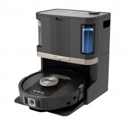 Прахосмукачка робот Shark PowerDetect Max RV2800ZEEU, 650W, 0.3 л, 372 м2, 360 LiDAR, Автономия до 110 мин, Wet Edge Detect, Черен