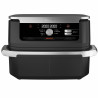 Friteuza dubla cu aer cald Ninja AF500EU, 10.4 L, 7 programe, Timer, Zone independente, Negru/Inox