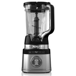 Μπλέντερ Ninja Detect Pro TB201EU, 1200W, 2,1 λίτρα, 14 ταχύτητες, χρονοδιακόπτης, οθόνη LED, χωρίς BPA, μαύρο/κρασί