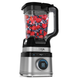 Μπλέντερ Ninja Detect Pro TB201EU, 1200W, 2,1 λίτρα, 14 ταχύτητες, χρονοδιακόπτης, οθόνη LED, χωρίς BPA, μαύρο/κρασί