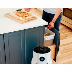 Purificator de aer Shark NeverChange HP150EU, 26W, Pana la 60 m², 5 viteze, Durata filtrul pana la 5 ani, Afisaj LED, Alb