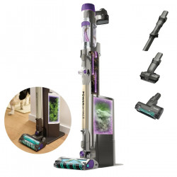 Όρθια ηλεκτρική σκούπα Shark IP3251EUT, 380W, 0.7 l, PowerDetect, Βραχίονας με δυνατότητα απόσπασης, Αυτονομία 70 λεπτά, Γκρι/Μωβ