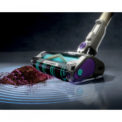 Όρθια ηλεκτρική σκούπα Shark IP3251EUT, 380W, 0.7 l, PowerDetect, Βραχίονας με δυνατότητα απόσπασης, Αυτονομία 70 λεπτά, Γκρι/Μωβ