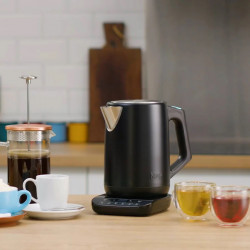 Електрическа кана Ninja KT200EU, 3000W, 1.7 л, 40-100 C, Поддържане на топлината,Кипване за 50 секунди, Цифров контролен панел, Черен