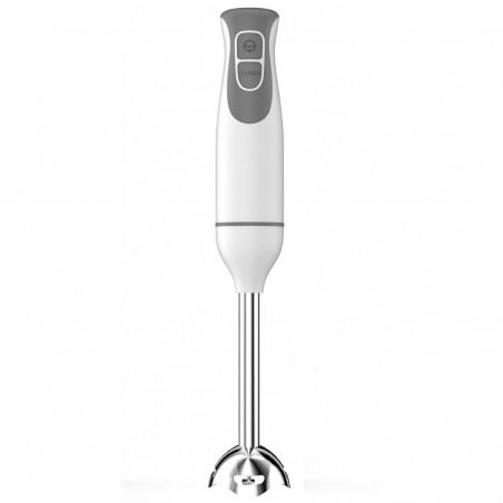 Blender de mana Voltz OV51112NS, 600W, Otel inoxidabil, 2 viteze, Alb