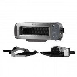 Ninja ST202EU 3-in-1 Toaster, 2400W, 7 Programs, Temperature Control, Grill, Defrost, Reheat, Horizontal Operation, Silver