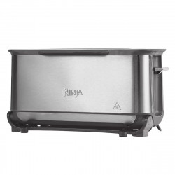 Тостер 3в1 Ninja ST202EU, 2400W, 7 програми, Температурен контрол, Грил, Размразяване, Претопляне, Хоризонтална работа, Сребрист