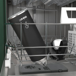 Термос Ninja DW2401EUUKBK, 700 мл, Подходящ и за газирани напитки, Тройна термоизолация, Без BPA, Топло до 8ч, Студено до 24ч, Черен