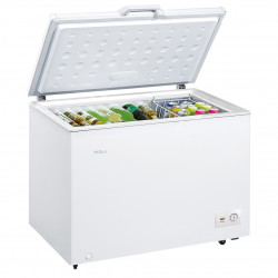 Congelator orizontal Tesla RH2900HE, 287L, Clasa de energie E, Autonomie 30h, Evacuare frontală a apei, Roți, Alb