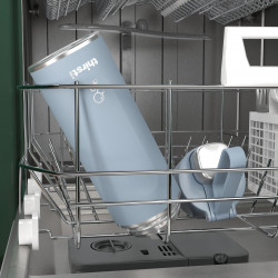 Termos Ninja DW2401EUUKBL, 700 ml, Potrivit pentru bauturi carbogazoase, Izolare tripla, Fara BPA, Mentinere cald pana la 8h, Mentinere la rece pana la 24h, Albastru