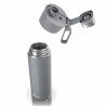Thermos Ninja DW2401EUUKGY, 700 ml, Κατάλληλο για ανθρακούχα ποτά, Τριπλή μόνωση, Χωρίς BPA, Ζεστό έως 8 ώρες, Κρύο έως 24 ώρες, Γκρι