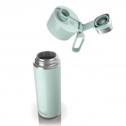 Termos Ninja DW2401EUUKMT, 700 ml, Potrivit pentru bauturi carbogazoase, Izolatie tripla, Fara BPA, Mentinere cald pana la 8h, Mentinere rece pana la 24h, Verde menta