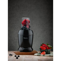 Oliver Voltz Nutri turmixgép OV51162D, 1200 W, 2 csésze, BPA-mentes, 1L/800 ml, jégzúzás, fekete színű