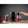 Nutri Blender Oliver Voltz OV51162D, 1200 W, 2 pahare, Fara BPA, 1L/800 ml, Zdrobire gheata, Negru