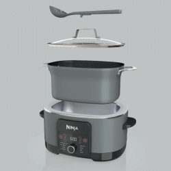 Ninja Foodi PossibleCooker 8in1 MC1001EU, 1200W, 8 l, 8 προγράμματα, Κεραμική επίστρωση, Χρονοδιακόπτης, Τριπλή θερμότητα σύντηξης, Μπλε/Μαύρο