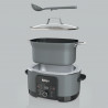 Мултикукър Ninja Foodi PossibleCooker 8in1 MC1001EU, 1200W, 8 л, 8 програми, Керамично покритие, Таймер, Triple Fusion Heat, Син/черен