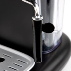 Crown CEM-1525 Espresso Machine, 850W, 15 bar, 1.2 L, Cup Warmer, Steam, Removable Water Tank, Frothing Disc, Black