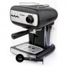 Espressor manual Crown CEM-1525, 850W, 15 bar, 1.2 l, Cafea macinata, Spumare lapte, Incalzire cesti, Negru