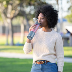 Ninja Blast BC151EUNV Portable Blender, 7.4W, 530 ml, 6-blade stainless steel blade, Ice crushing, Up to 10 cycles, BPA-free, USB-C, Blue