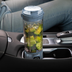 Ninja Blast BC151EUNV Portable Blender, 7.4W, 530 ml, 6-blade stainless steel blade, Ice crushing, Up to 10 cycles, BPA-free, USB-C, Blue