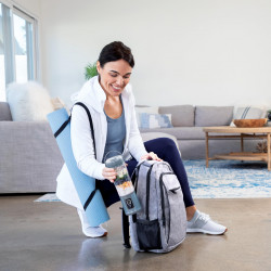 Ninja Blast BC151EUNV Portable Blender, 7.4W, 530 ml, 6-blade stainless steel blade, Ice crushing, Up to 10 cycles, BPA-free, USB-C, Blue