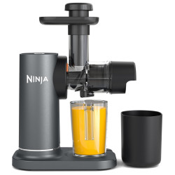 Αποχυμωτής Ninja Cold Press JC151EU, 150W, 700 ml, ψυχρή πρέσα, 2 φίλτρα, χωρίς BPA, αντίστροφη ταχύτητα, Μαύρο/γκρι