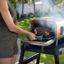 Termometru de bucatarie Ninja ProChef WP100EU, Bluetooth, Aplicatie mobila, Senzor de temperatura, Pana la 370°C, Negru/Argintiu