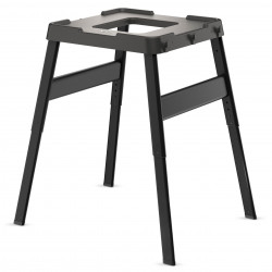 Ninja Woodfire 4718J800EUUK Grill Table, 107 x 86 x 66 cm, Adjustable, Side Shelf, Black