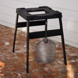 Τραπέζι ψησίματος Ninja Woodfire 4718J800EUUK, 107x86x66 cm, Ρυθμιζόμενο, Πλαϊνή βάση, Μαύρο