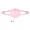 Beautifly Aura Glam Φωτοθεραπευτική μάσκα προσώπου, 220 φώτα LED, αναγέννηση κολλαγόνου και αντιγηραντική δράση, 3 εντάσεις, ψύξη, USB-C, ροζ