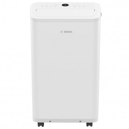 Мобилен климатик Bosch Cool 2000, 9000 BTU, 35 м2, А, Auto Swing, Таймер, LCD дисплей, Нощен режим, Бял