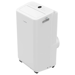 Мобилен климатик Bosch Cool 2000, 9000 BTU, 35 м2, А, Auto Swing, Таймер, LCD дисплей, Нощен режим, Бял