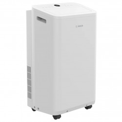 Κινητό κλιματιστικό Bosch Cool 2000, 9000 BTU, 35 m2, A, Αυτόματη εναλλαγή, Χρονοδιακόπτης, Οθόνη LCD, Φορητή λειτουργία, Λευκό