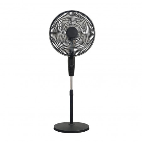 Elite ETSF-0335 Fan, 60W, 40 cm, 3 speeds, 5 blades, Ionizer, Black
