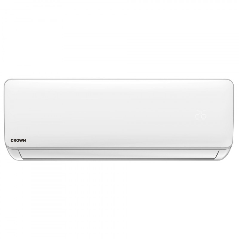 Crown CIT-09FO62AS Inverter Air Conditioner, 9,000 BTU, A++, Carbon and Silver Filter, Self-Cleaning, Self-Defrosting, White