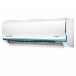 Инверторен климатик Daewoo SAF24M1WR30, 24000 BTU, А++, 60 м2, 7 режима, Wi-Fi, Автоматично размразяване и регулиране на темп, Самопочистване, Таймер, Jet Cool/Heat, Бял