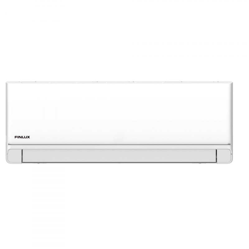 Finlux 12NE58XUM Inverter Air Conditioner, 12,000 BTU, 30 m², A+++, Wi-Fi, Gold-coated heat exchanger, Plasma filter, 8°C mode, White