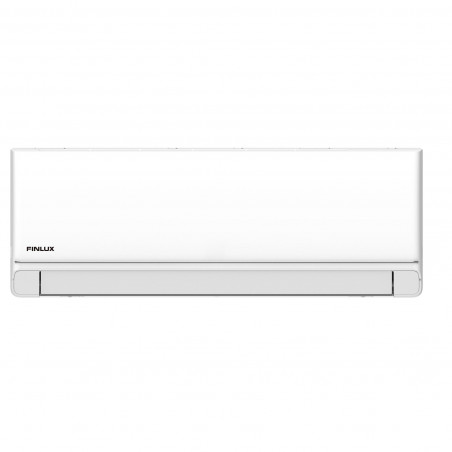 Инверторен климатик Finlux 12NE58XUM, 12000 BTU, 30 м2, А+++, Wi-Fi, Златно покритие на топлообменника, Плазмен филтър, Режим 8C, Бял