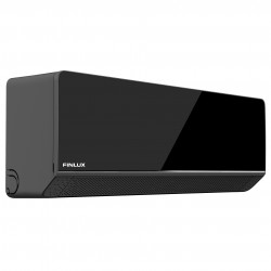 Finlux 12TENE87BRIS Inverter Air Conditioner, 12,000 BTU, A+++, 30 m², Wi-Fi, Plasma Filter, 4D Airflow, Gold-Coated Heat Exchanger, Black