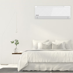 Inverteres légkondicionáló Finlux 18QUA58LIS, 18000 BTU, A+++, 40 m2, Wi-Fi, Plazma szűrő, 4D fúvás, Működés -25C-on, Fehér színben