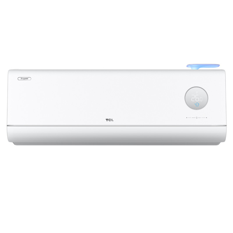 Инверторен климатик TCL FreshIN 3.0 TAC-12CHSD/FCI, 12000 BTU, 40 м2, А+++, Wi-Fi, Гласово управление, Smart функции, Super Turbo Start, iFeel, FreshIN+, ECO, Бял