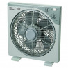 Ventilator Elite EFB-0445, 40W, 30 cm, 3 viteze, 5 pale, Oscilatie, Timer, Alb
